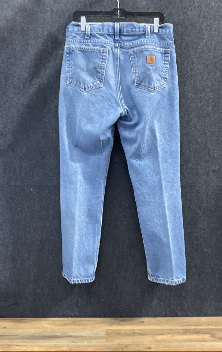 Carhartt Men's B18 DST Traditional Fit Blue Denim Jeans Sz 32x30