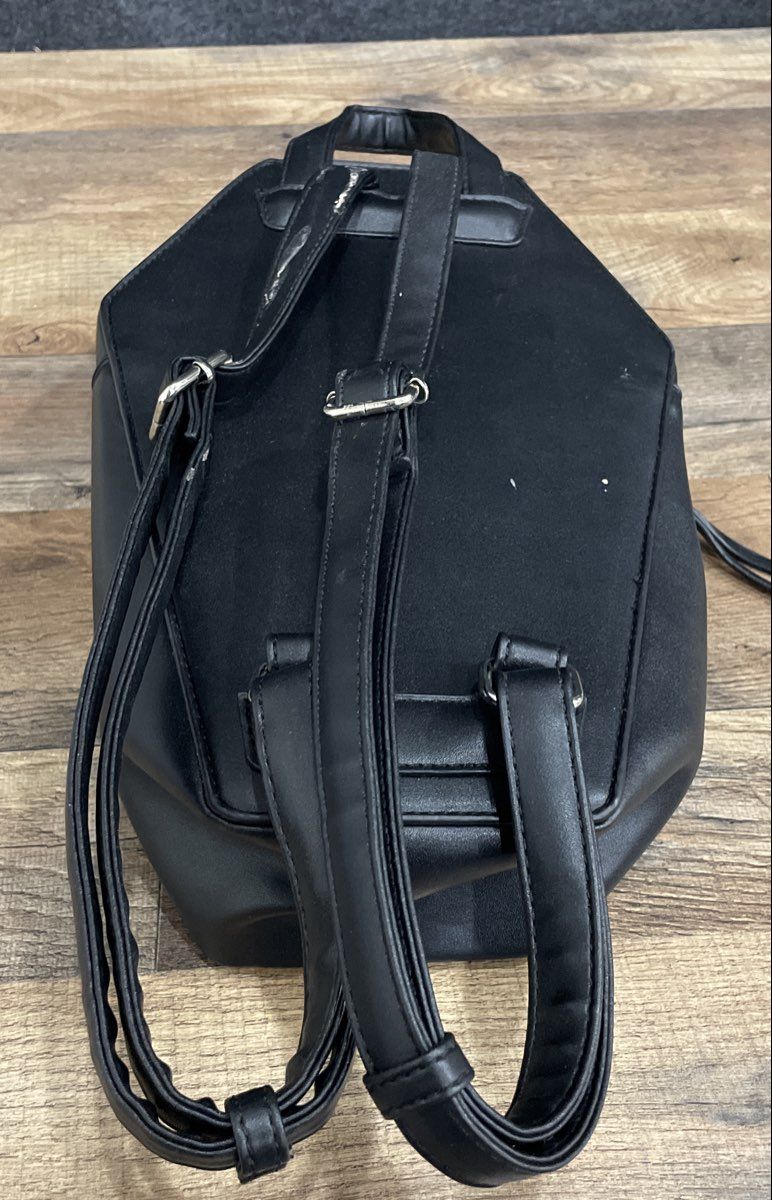 Wednesday Addams Netflix We Prefer Spooky Black Coffin Shaped Backpack