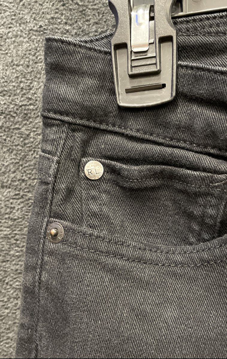 Denim & Supply Ralph Lauren Women's Black Faded Skinny Jeans Sz 27x32