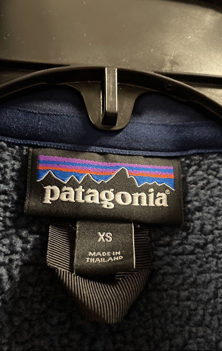 Patagonia Women's Navy Blue Heather Better Sweater 1/4 Zip Fleece Pullover Sz XS