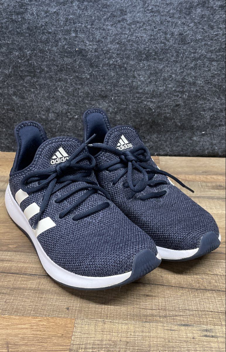 Adidas Cloudfoam Pure SP Dark Blue White Running Sneakers Women's Size 8