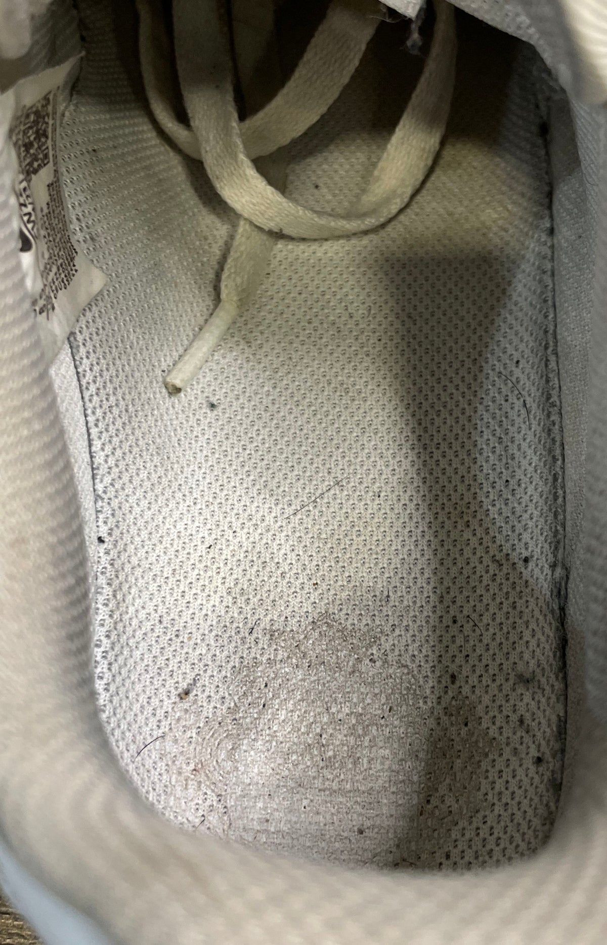 Nike Air Force 1 '07 Low Triple White Leather Sneakers Men's Size 8.5