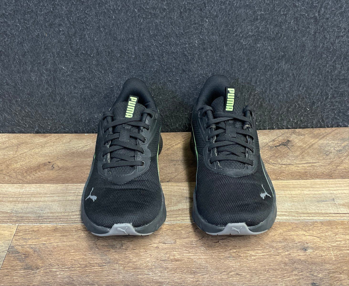 Puma Softride Sophia 2 Black Lime Green Women's Running Shoes Size 5