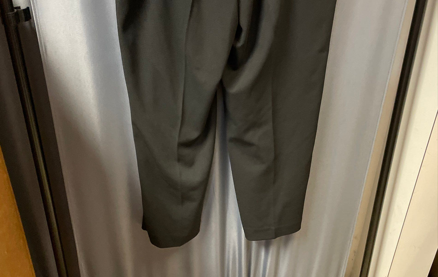 Anne Klein Women's Black Straight Leg Pants NWT Elastic Waist Sz 14