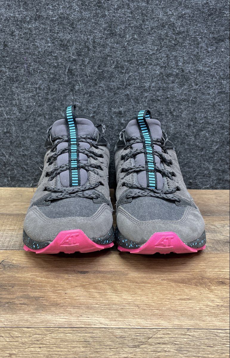 New Balance Fresh Foam Crag v1 Grey Pink Teal Trail Running Shoes Women's Sz 8