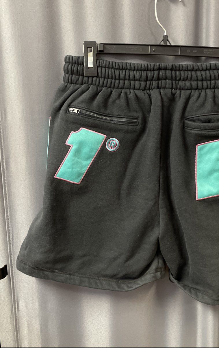 PacSun x Formula 1 Men's Black Fleece Graphic Logo Sweat Shorts Size M