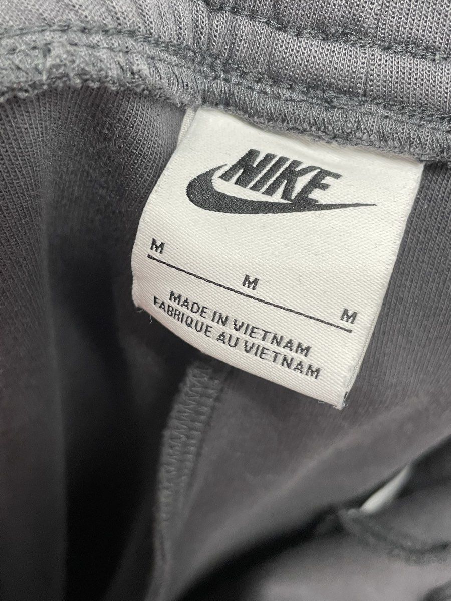 Nike Men's Tech Fleece Joggers Gray Anthracite Tapered Zipper Pocket Logo Sz M