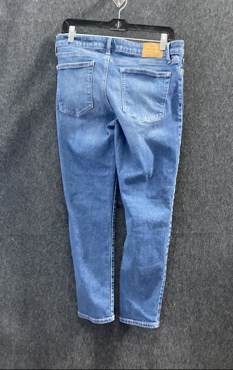 Lucky Brand Women's Blue Ankle Jeans Faded Denim Stretch Size 10/30
