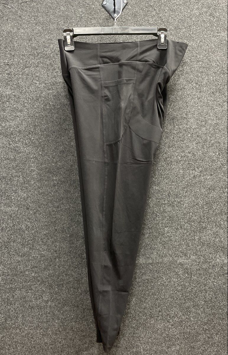 Halara Women's Black High Rise Pockets Ruched Back 7/8 Activewear Leggings XL