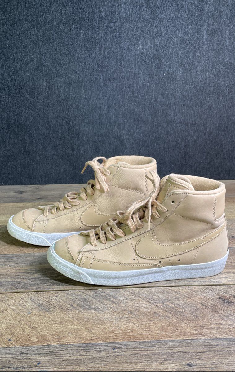 Nike Blazer Mid '77 Premium Vachetta Tan Women's High Top Sneakers Size 9