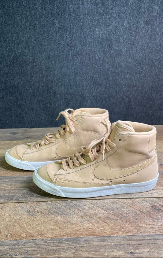 Nike Blazer Mid '77 Premium Vachetta Tan Women's High Top Sneakers Size 9