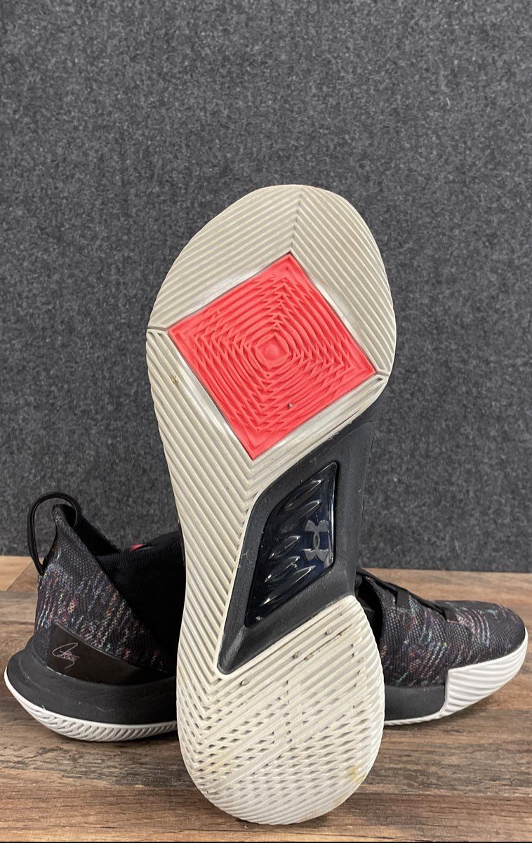 Under Armour Curry 5 Tokyo Nights Black Multi Basketball Shoes Men's Size 13