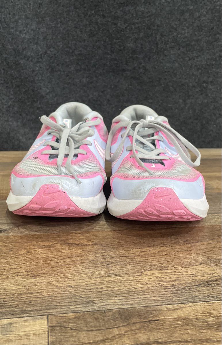 Nike Downshifter 12 Pink Blue Grey Youth Running Shoes Size 6Y