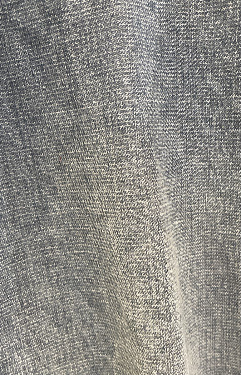 M. Society Men's Blue Straight Leg Faded Denim Contrast Stitch Jeans Sz 40x32