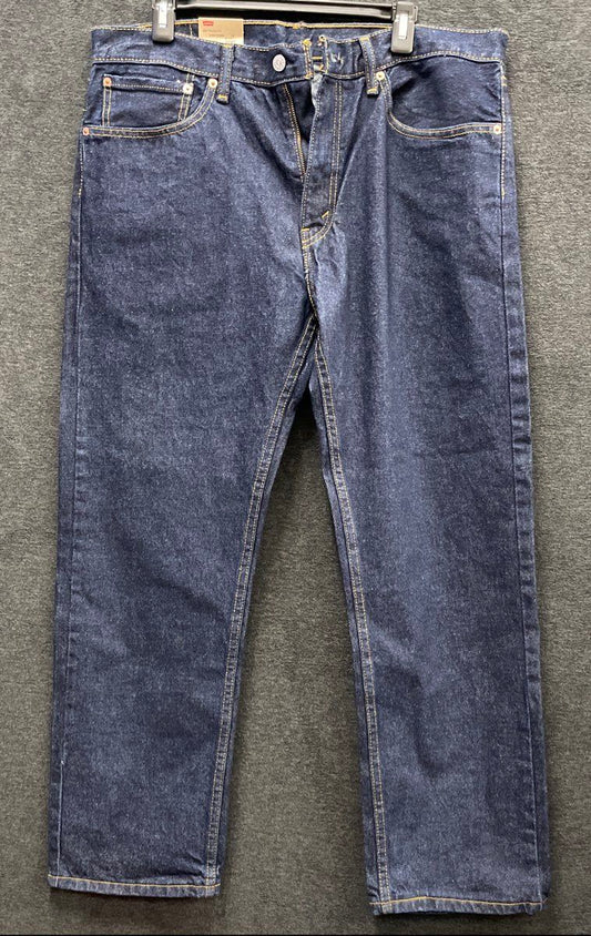 Levi's Men's 505 Straight Fit Jeans Dark Blue Wash 100% Cotton NWT Sz 36x30
