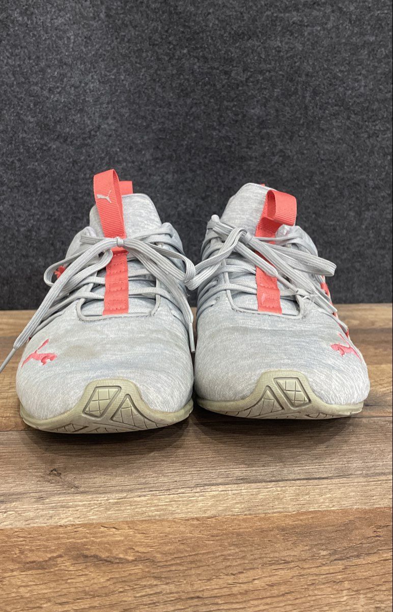 Puma Cell Vive Clean Grey Pink Women's Running Shoes Size 11
