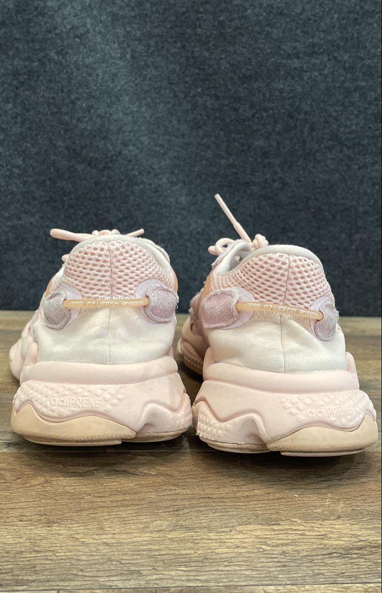 Adidas Ozweego Pink Mesh Suede Lifestyle Sneakers Size 9