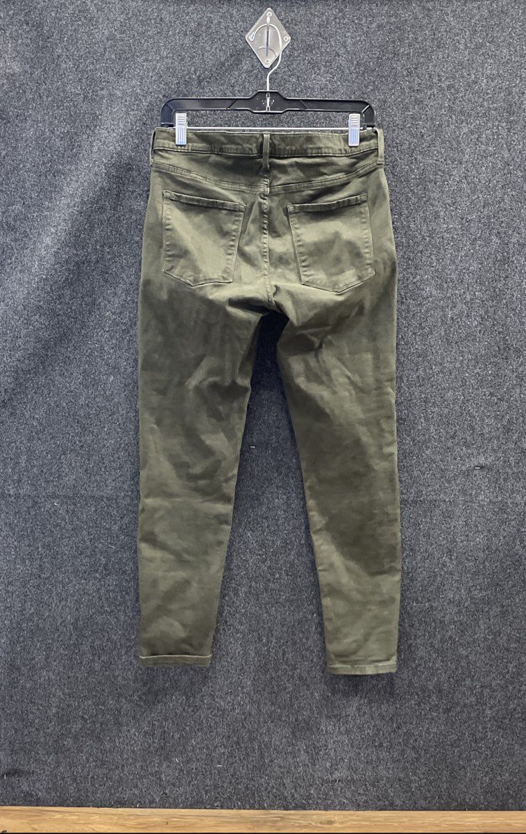 Banana Republic Women's Olive Green Slim Skinny Regular Fit Jeans Sz 29