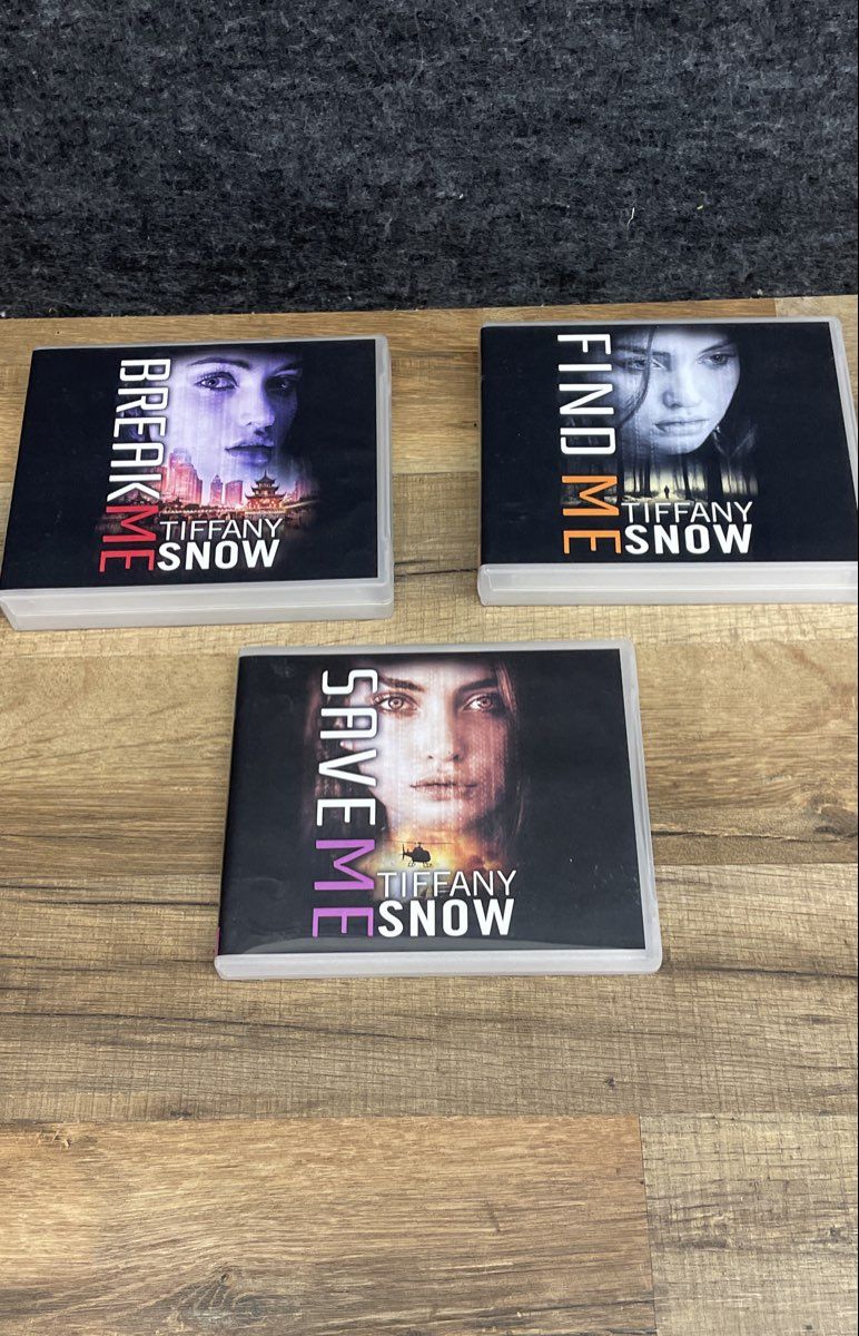 Tiffany Snow Audiobook Lot 3-Books on CD Break Me Find Me Save Me Unabridged