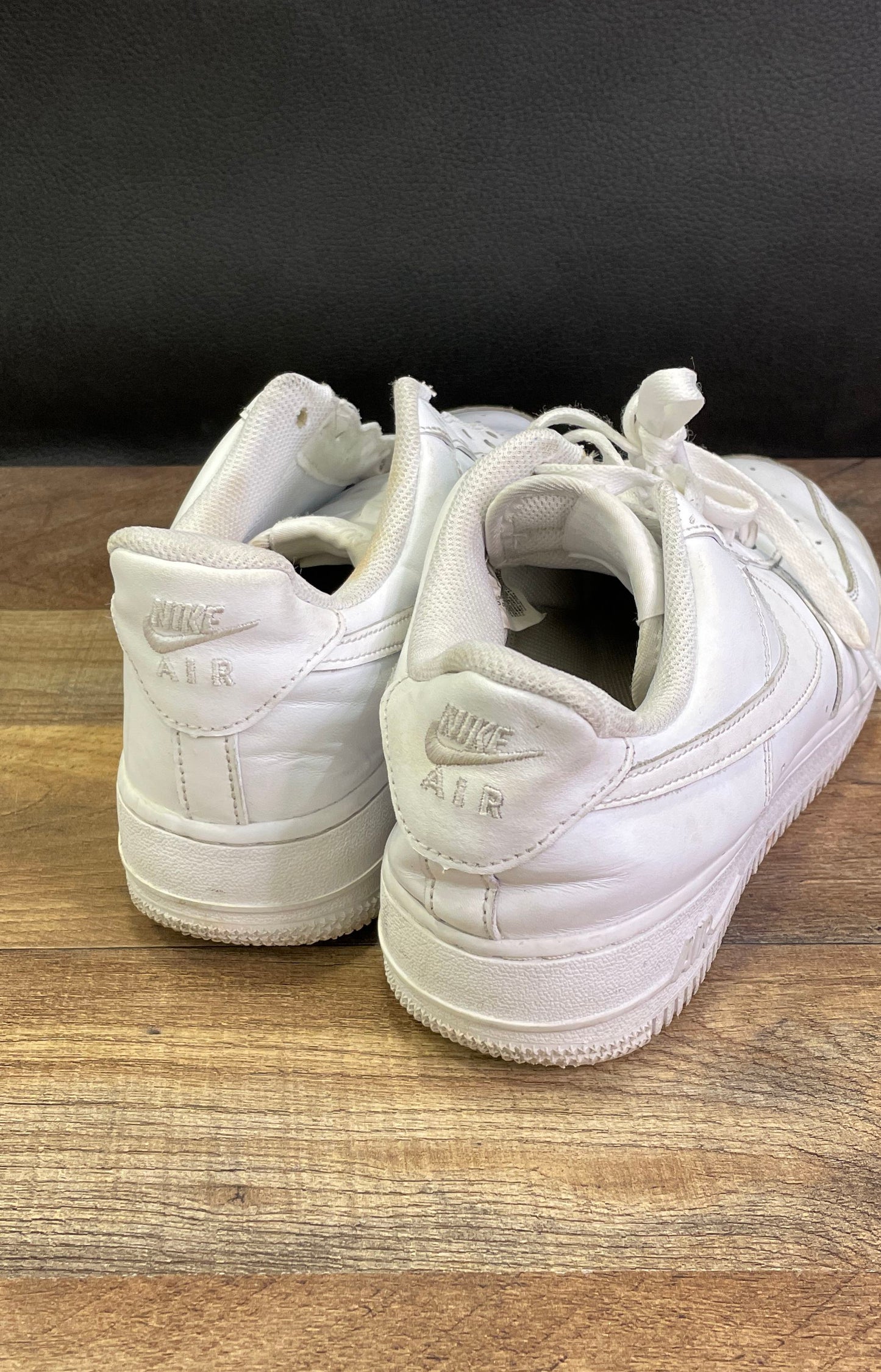 Nike Air Force 1 Low '07 Triple White Sneakers Women's Size 9.5