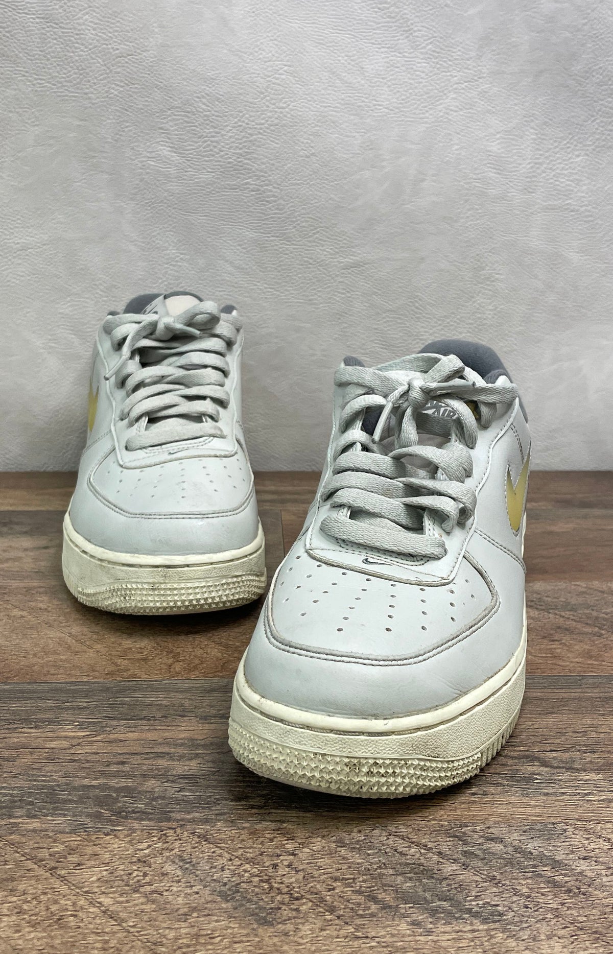 Nike Air Force 1 07 LX Light Bone Jelly Swoosh Low Mens Sneakers Size 9